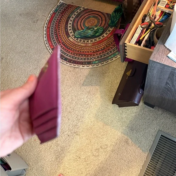 Tory Burch Fuchsia Card Holder - Picture 5 of 8